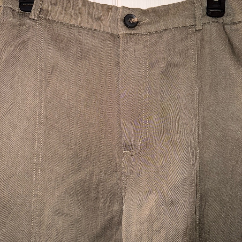Zara Green Joggers Relaxed Fit - Picture 3 of 5